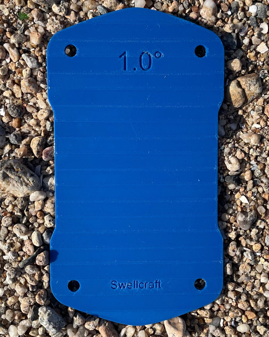Cale de rake compatible Sabfoil carbon en PETG noir pour surf foil