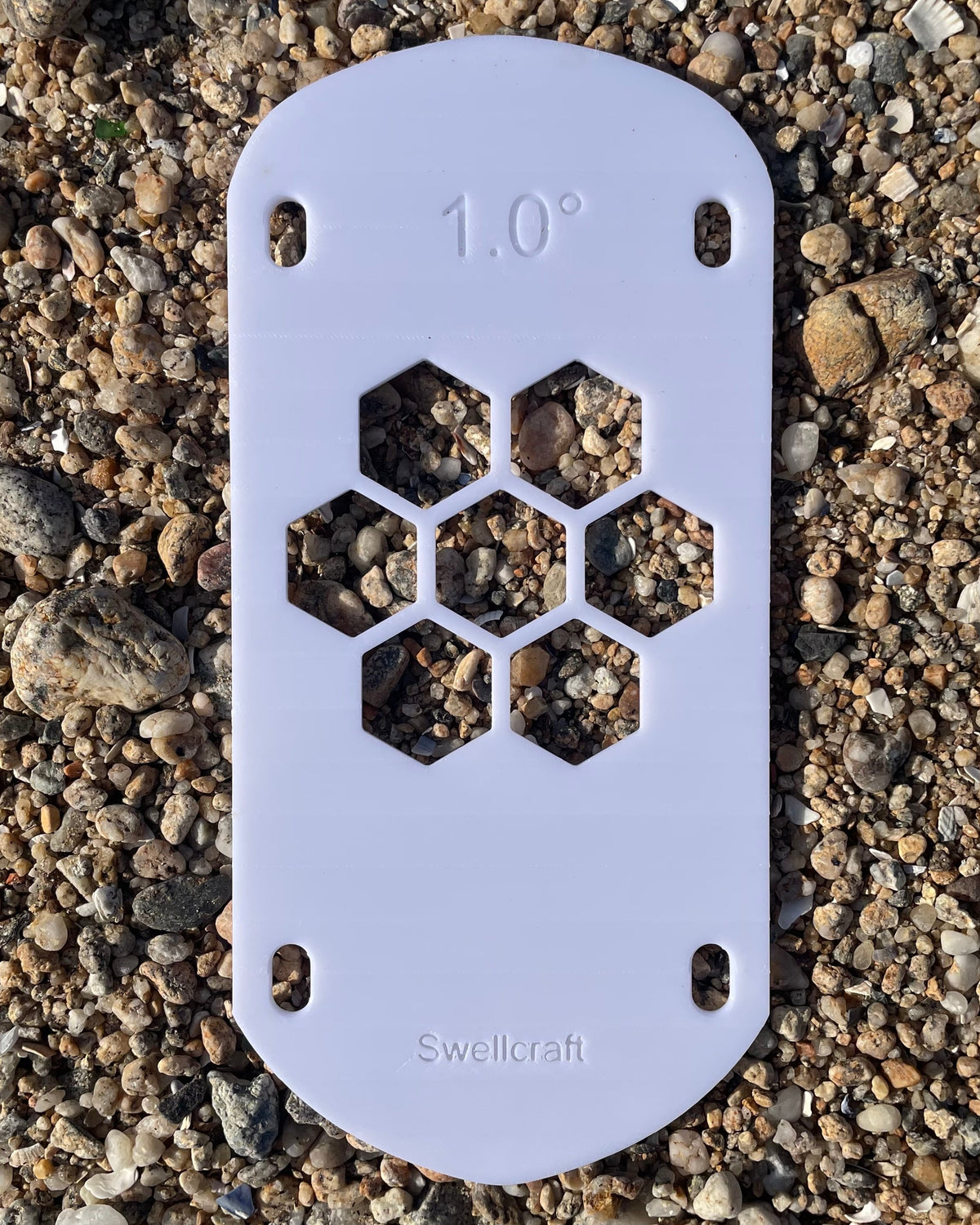 Cale de rake compatible Takoon carbon en PETG noir, fabriquée en France