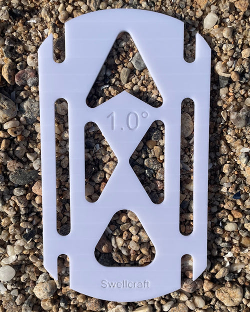 Cale de rake compatible AFS en PETG noir pour wing foil, fabriquée en France