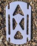 Pack de 3 cales de rake pour foil en PETG noir, angles au choix, fabriqué en France