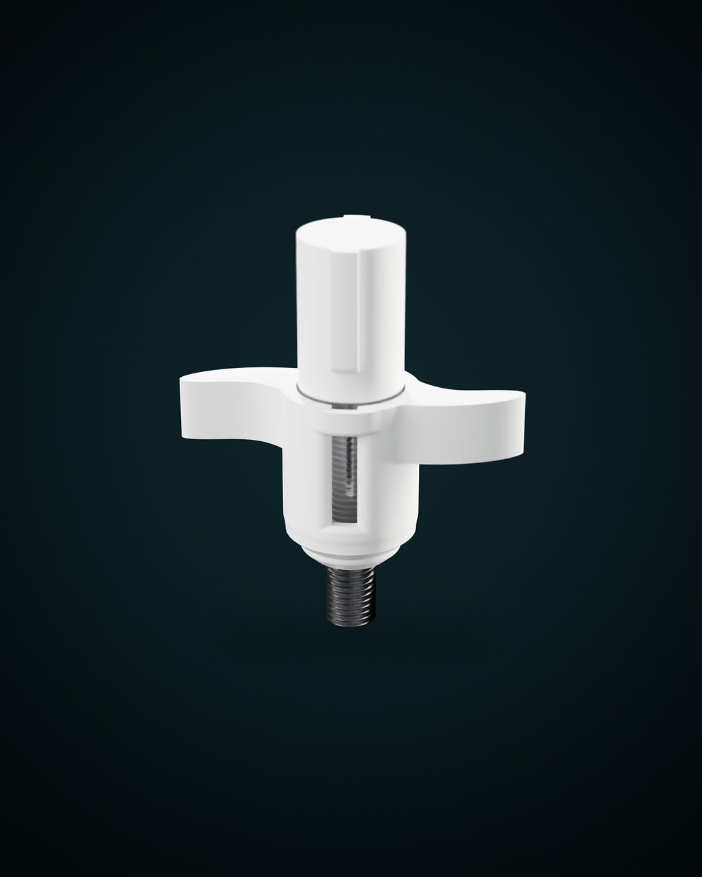 Clipsage de l'adaptateur M8 version longue sur la vis