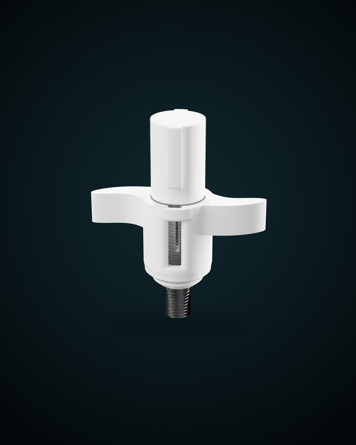 Clipsage de l'adaptateur M8 version longue sur la vis